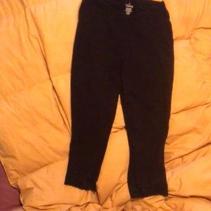 Torrid leggings with lace bottom detail